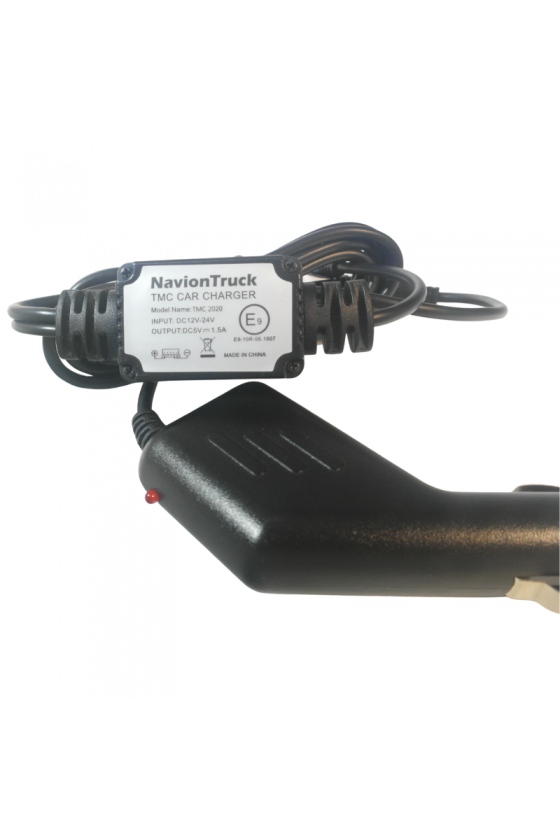 Antena TMC Receptor de Incidentes de Trafico con Cargador 12/24v Micro USB