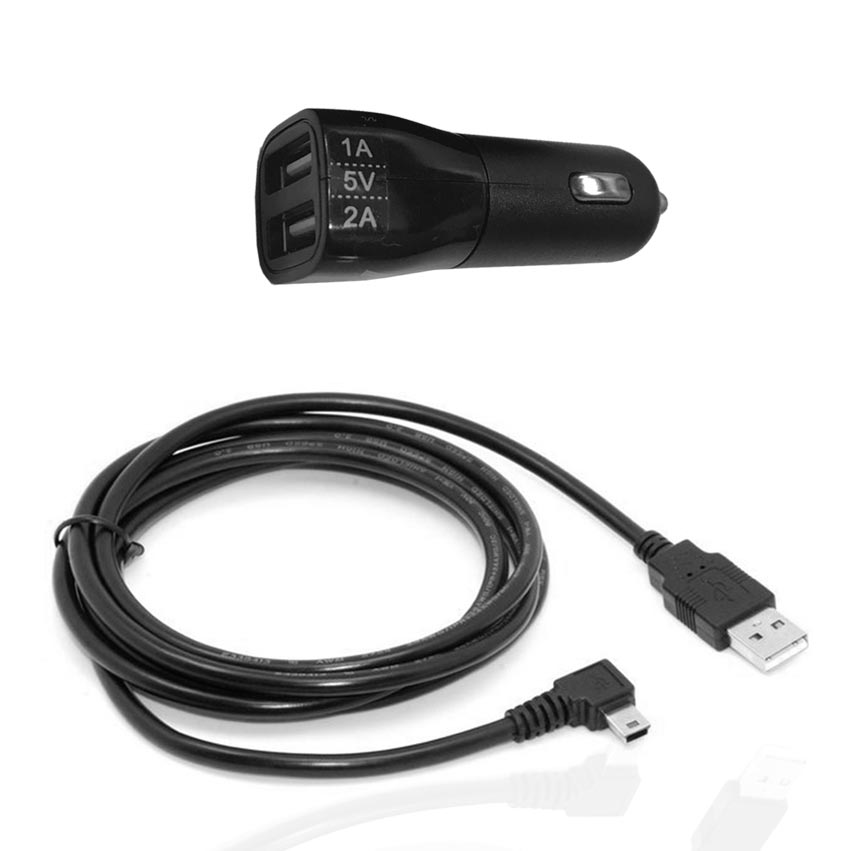 Cargador GPS Mechero Mini USB Codo