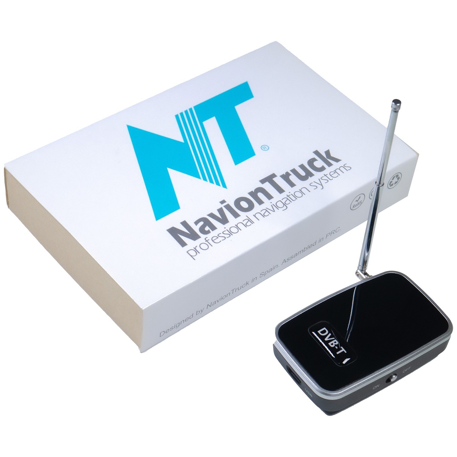 Antena de Televisión TDT Portátil e Inalámbrica para Smartphones y Tablets - Navion DVB-T