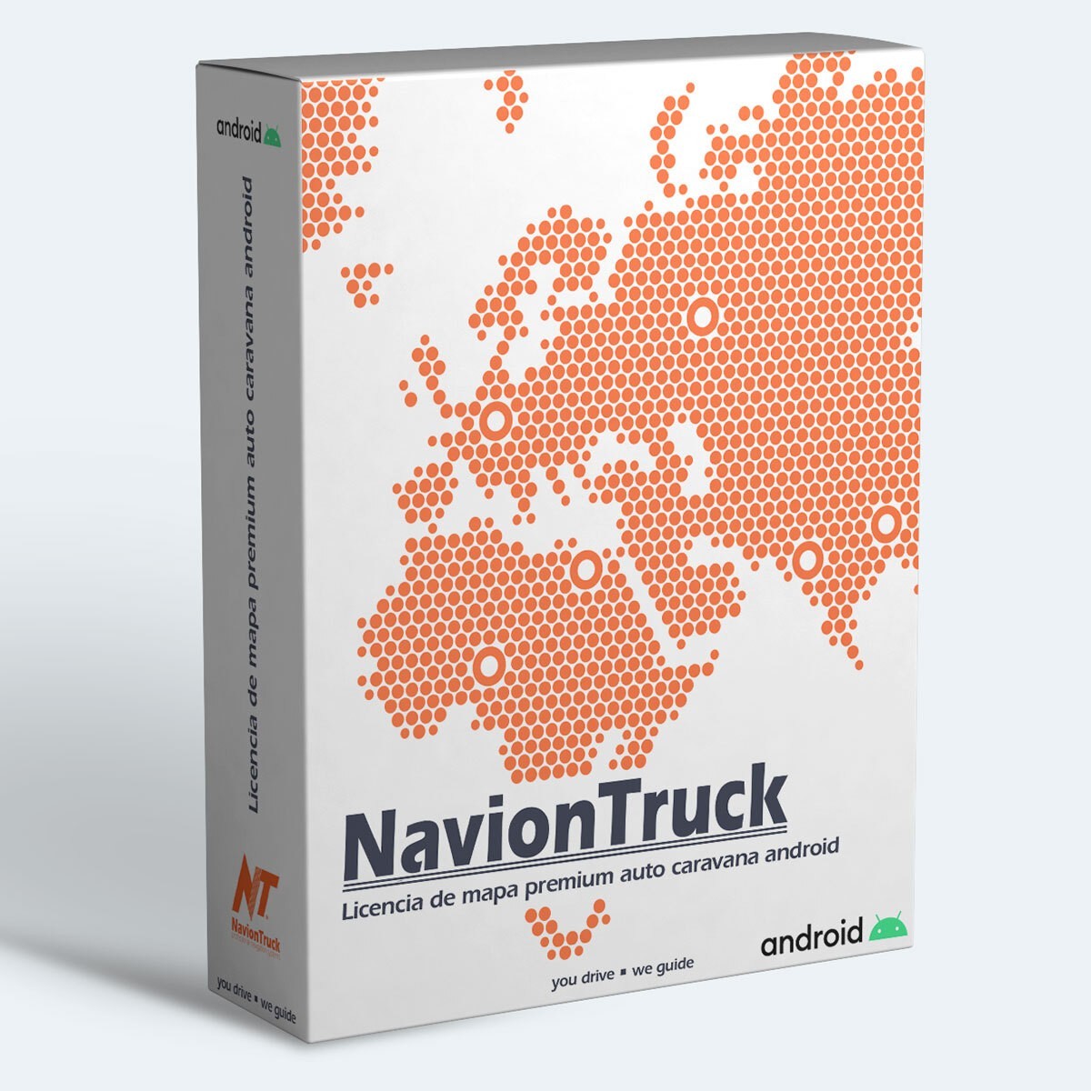 Licencia de Mapa Premium Auto Caravana para Software PlayStore NavionTruck - Android