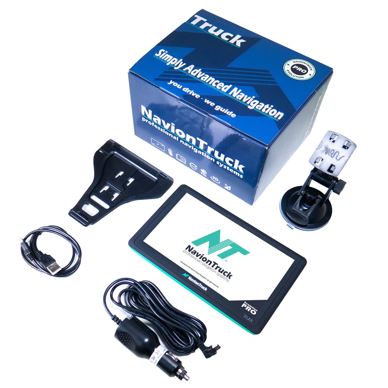 GPS Camión - Pack X7 EVOLUTION con Visera, Funda y Protector de Pantalla