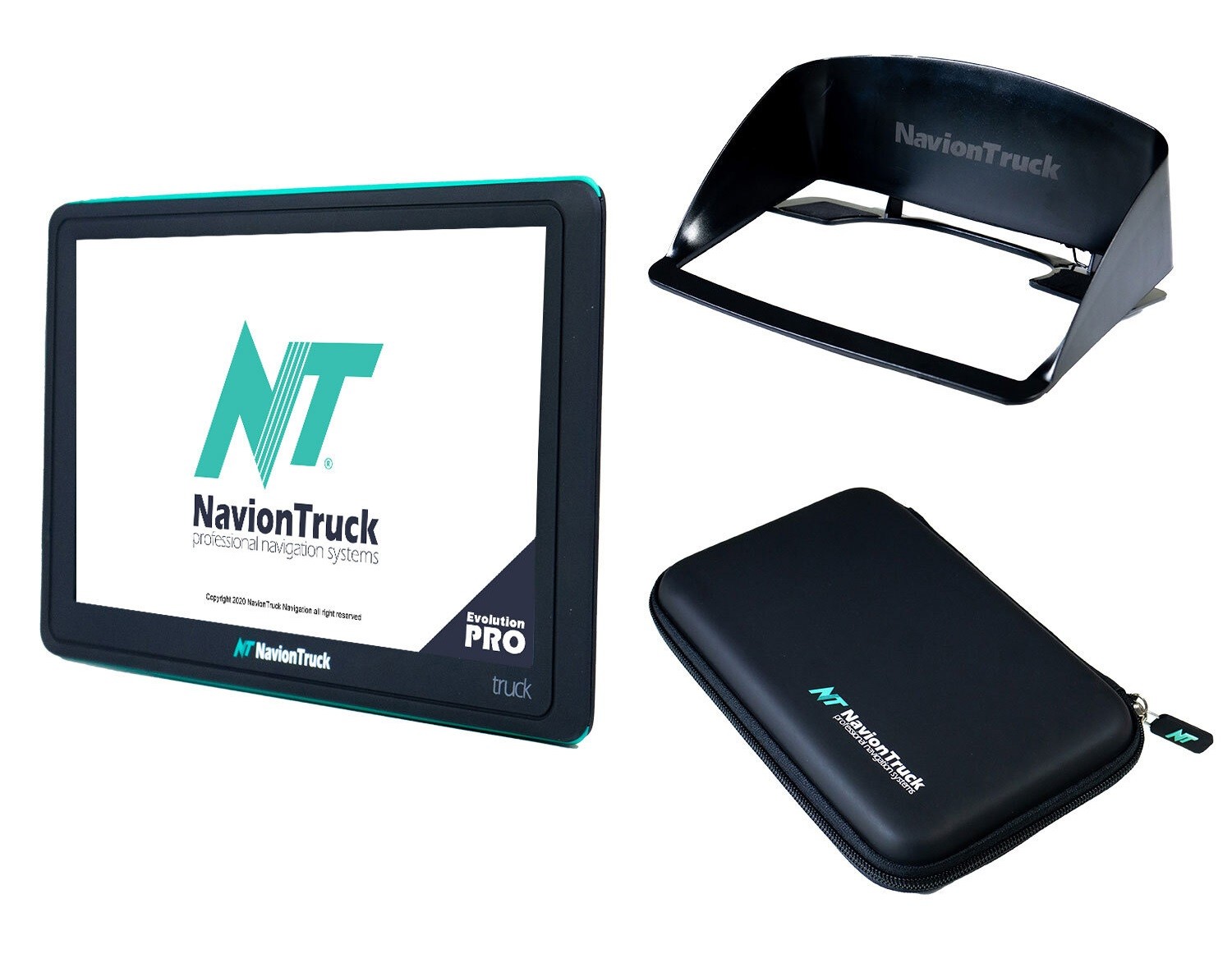 GPS Camión - Pack X7 EVOLUTION con Visera, Funda y Protector de Pantalla