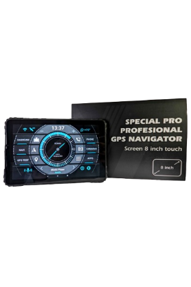 GPS Camión - S8 SPECIAL con Cámara de Carretera 4G SIM NFC