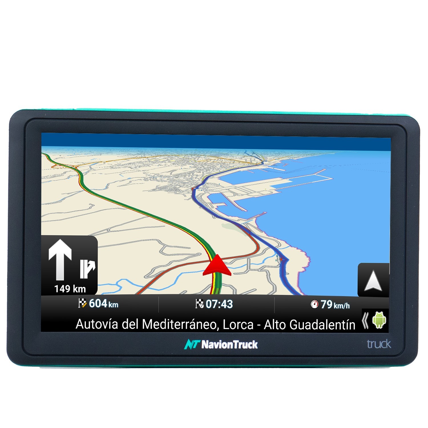GPS Camión - X7 EVOLUTION con Actualizaciones de Mapas Gratis