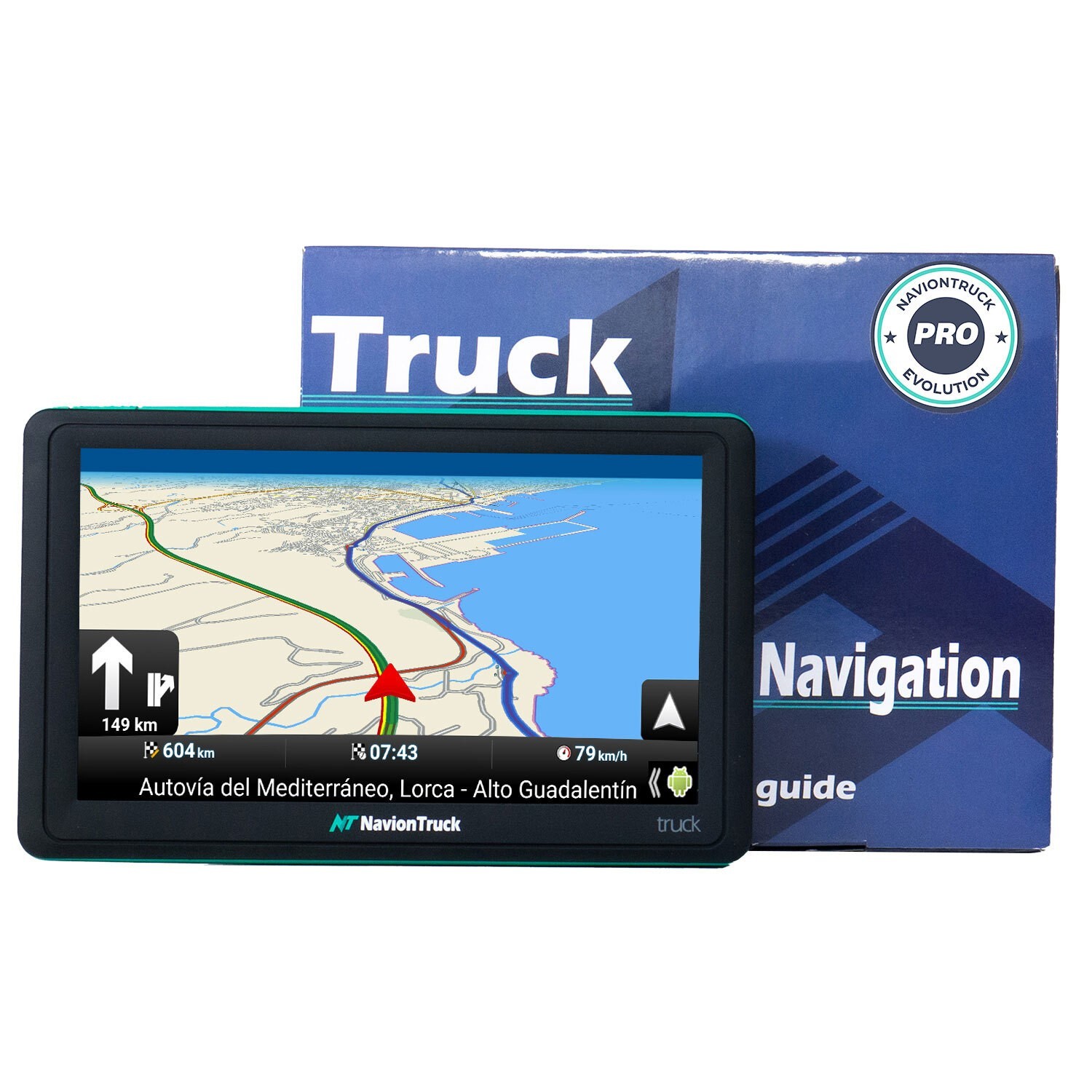 GPS Camión - X7 EVOLUTION con Actualizaciones de Mapas Gratis