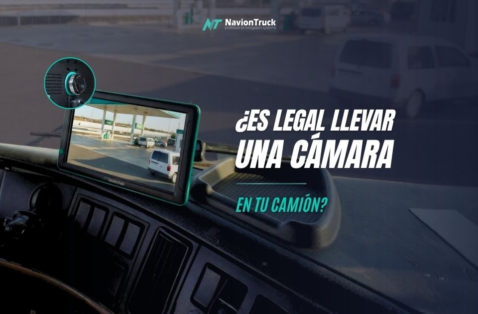 ¿Es legal llevar una cámara en tú camión?
