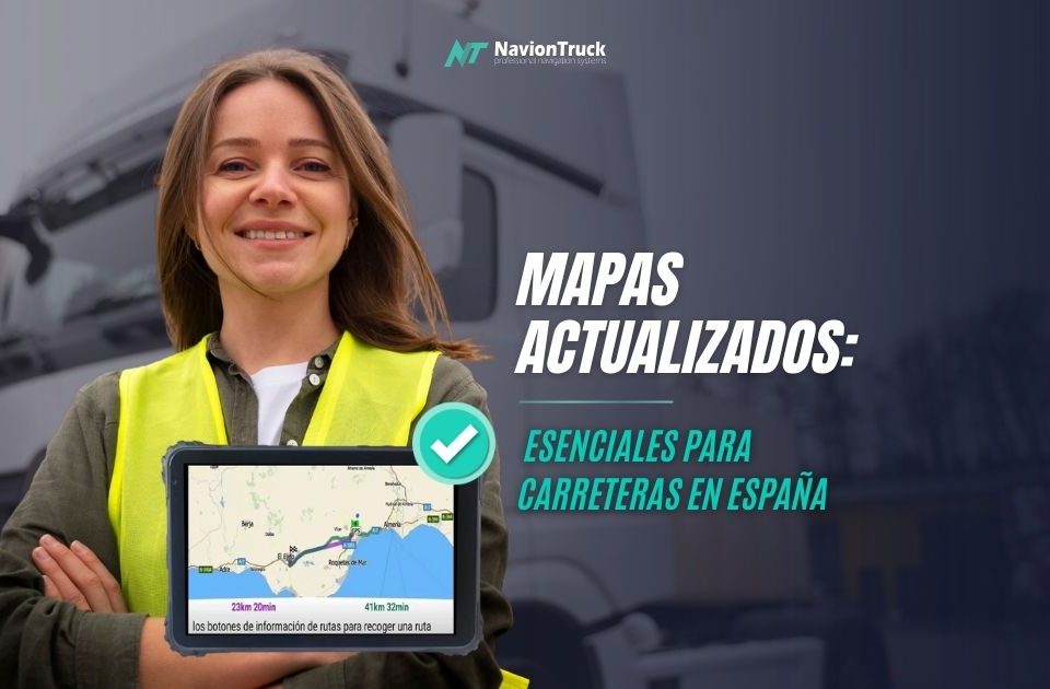 Mapas actualizados: esenciales para carreteras en España
