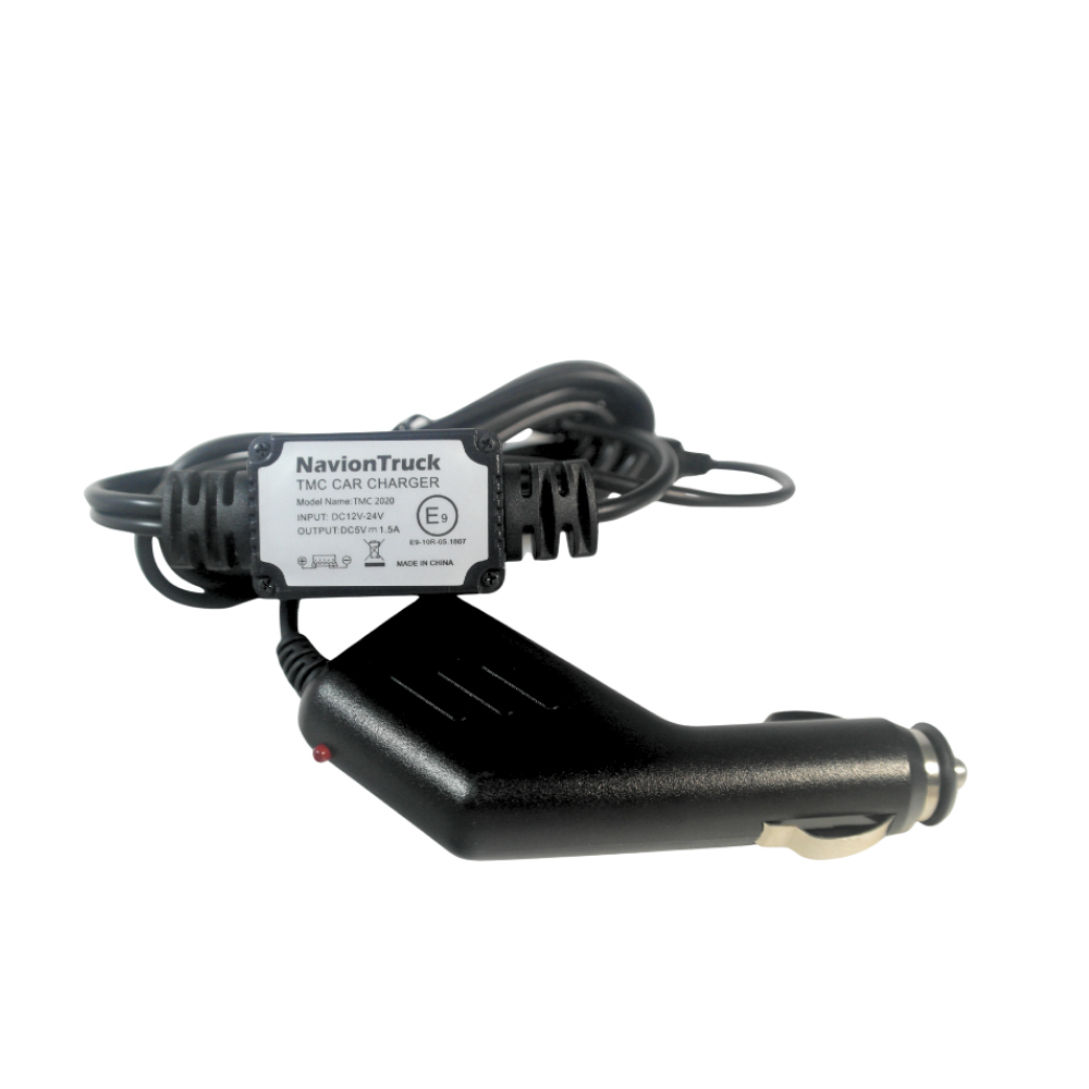 Antena TMC Receptor de Incidentes de Tráfico con Cargador 12-24v