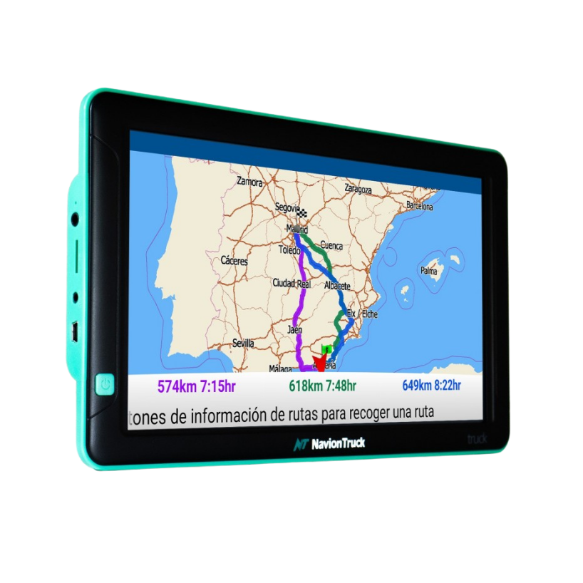 GPS para Camión NavionTruck X9 Smart Dash 9 Pulgadas