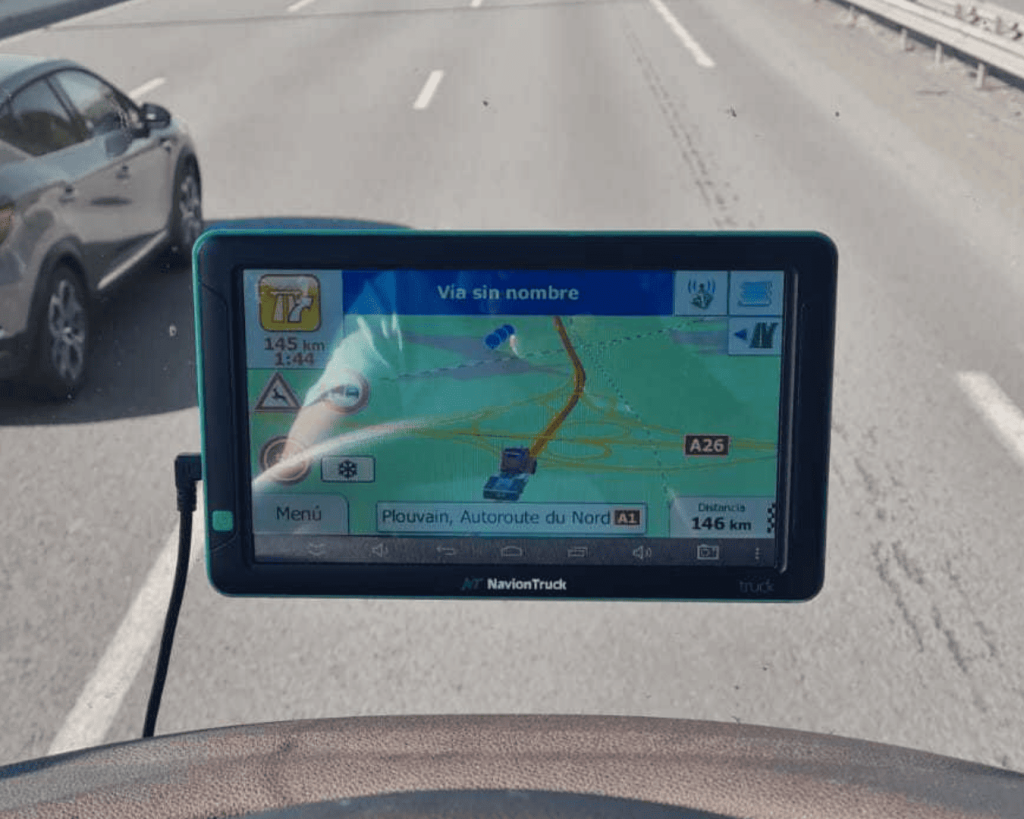 GPS profesional camión